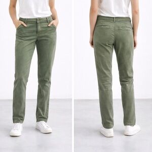 Banana Republic Sloan Fit Pants WMN SZ 4  Chino Stretch Casual Work